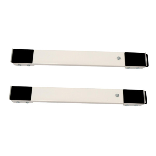 (white, 46x5x4cm) Appliance Rollers Heavy Duty Adjustable Mobile Roller Base Fridge Easy 2
