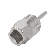 Cassette removal tool with guide pin, wheel remover, cassettes, flywheels, lockring remover, maintenance tool Ref: 8236