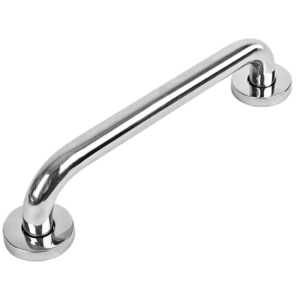 Safety Handrail Bathroom Handrail Brass Chrome Plated Bright Silver Safety Handle Towel Holder for Kids Elderly Injured Bathroom Safety Aid