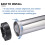 Sausage Cessage Handle Nozzles Set Includes Plastic Caps and Spigot Nozzless for Easy Use Ref: 1544 2