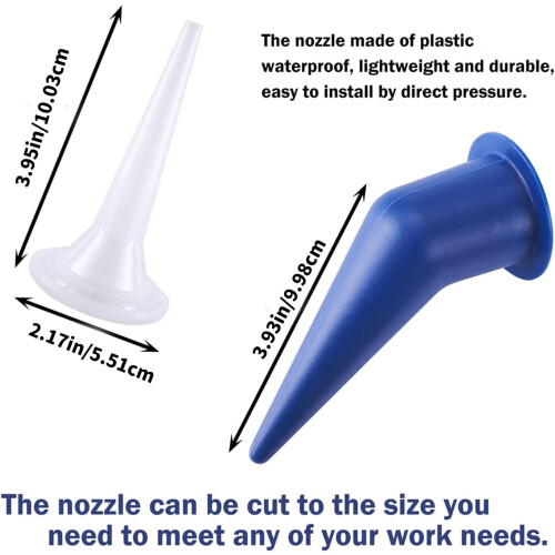 Sausage Cessage Handle Nozzles Set Includes Plastic Caps and Spigot Nozzless for Easy Use Ref: 1544 2