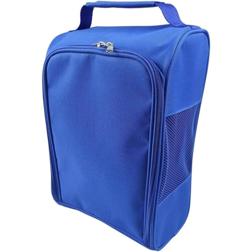 Slim polyester golf shoe bag  comfort, durability and accessibility, blue 2