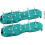 Aerator shoe pair with spikes, adjustable belt and buckle, combination tool Ref: 3882 4