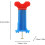 Tile Levelers - Tile Spacers Leveling System | 40Pcs Shims Steel Pin Floor Tile Tool 5