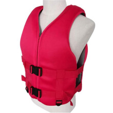 Life jacket for adults Adjustable vest Red XL