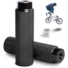 Pedane per bicicletta con design compatto e scanalature antiscivolo, resistenti e adatte a mountain bike e BMX, in lega di alluminio, universali.