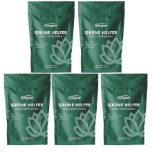 (5pcs) Googeer Digestive Shake Tea Power - Promotes Intestinal Health And Burns Energy, Fat Burning Shake