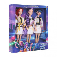 (3pcs) K-pop Korean Idol Demon Movie Hunters Characters Figurines, Cute Unique Collectible Toy Model Set for Collectors Cabinet Showcases