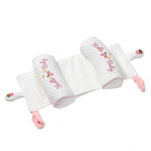 (Strawberry Cherry) Newborns Baby Shaping Pillow Head Support Ergonomic Baby Pillow Prevent Flat Head Syndrome