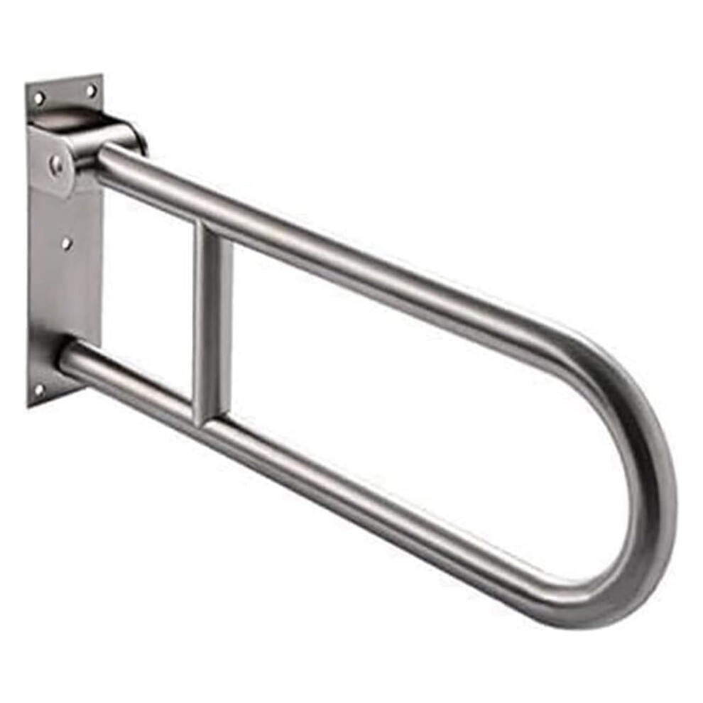 Grab Bar Bathroom Wall-Mounted Towel Rack Bathroom Handrail - Folding Stainless Steel Non-Slip Safety Handrail, Disabled Toilet Elde