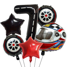 Boeiende 40 inch digitale ballonnenset met racemotieven-7