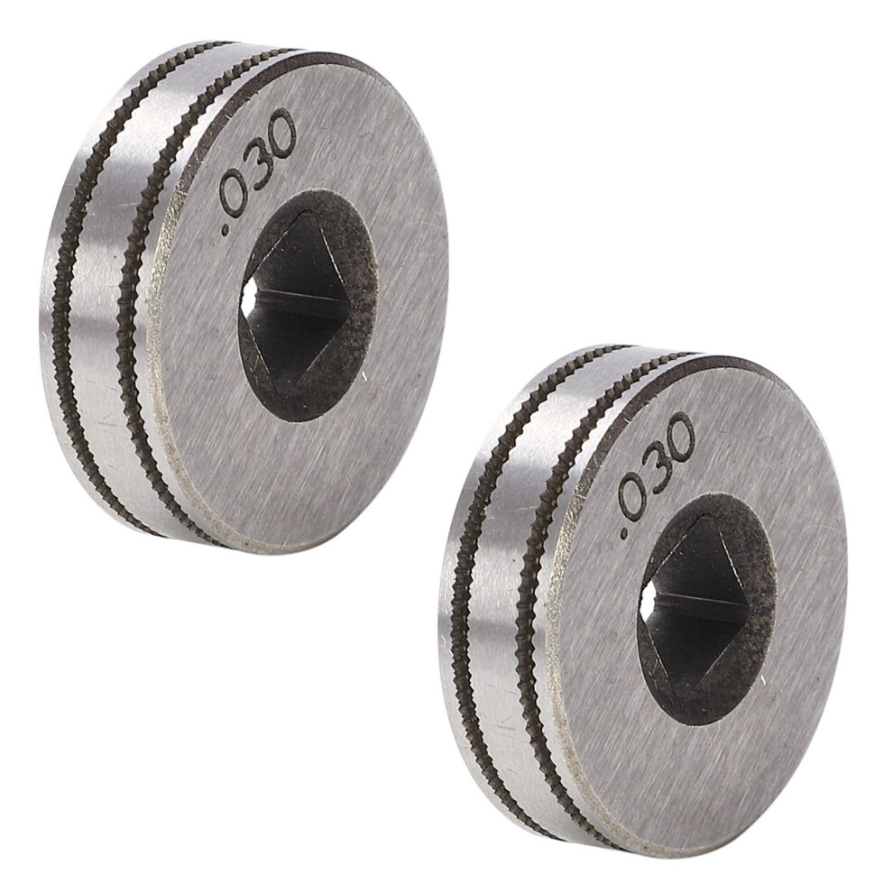 2X Mig Welder Wire Feed Drive Roller Roll Wheel Kit 25Mm Diameter 0.8-0.9Mm/.030 Inch-.035 Inch 4711619288005