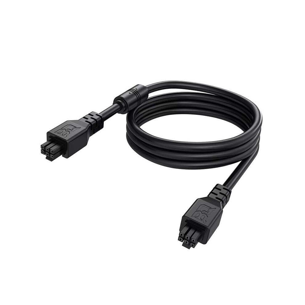 Biqu Ams Upgrades 6 Pins Male To Male Panda Ams Cable With Magnetic Ring For Bambu Lab P1p P1s X1c H2d A1 A1 Mini,1000Mm 4714144848072