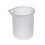 220062 Silicone Measuring Jug, Transparent, 100 ml Ref: 6470 1