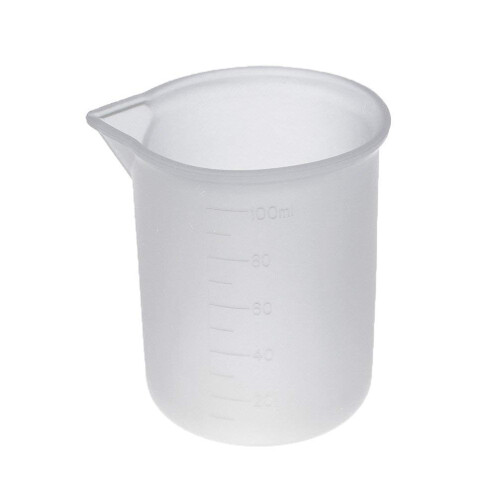 220062 Silicone Measuring Jug, Transparent, 100 ml Ref: 6470