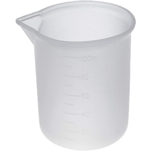 220062 Silicone Measuring Jug, Transparent, 100 ml Ref: 6470 2