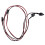 6 Pack 2 Pin SW PC Power Cable On/Off Push Button ATx Computer Switch Wire 45cm 2