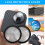 Protective Lenses Camera Lens Cover Frame for  Max Sport Camera 6