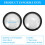 Protective Lenses Camera Lens Cover Frame for  Max Sport Camera 7