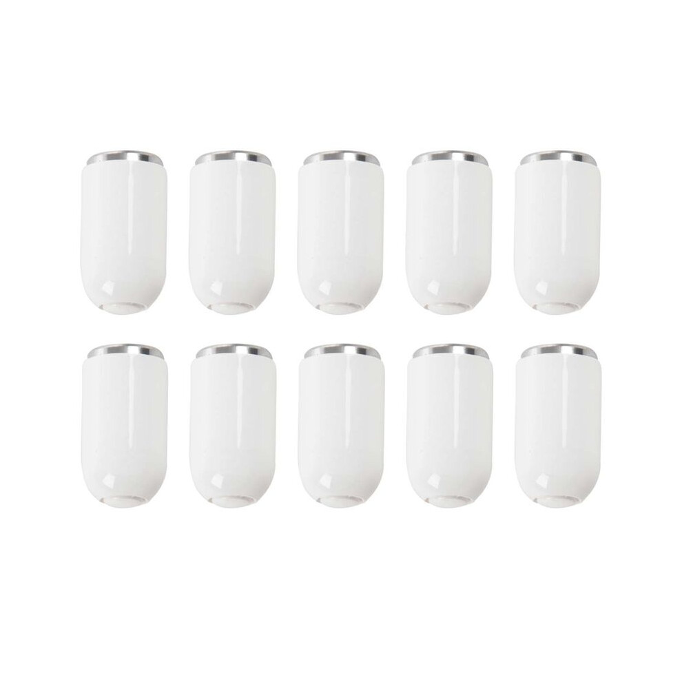 Magnetic Cap For Apple Pencil, Magnetic Replacement Protective Cap Cover For Ipad Pro Pencil - 10Pc White 6132671367626