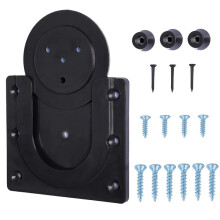 Dartboard Mounting Bracket with Fixed Accessories, Dartboard Holder Set, Wall Hanger, Dartboard Mounting Bracket Set for Dart Games, black Ref: 3391