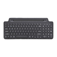 2.4G Wireless Keyboard with Tablet/Phone Holder Portable Touchpad Keyboard for Tablet PC Gaming Accessories B