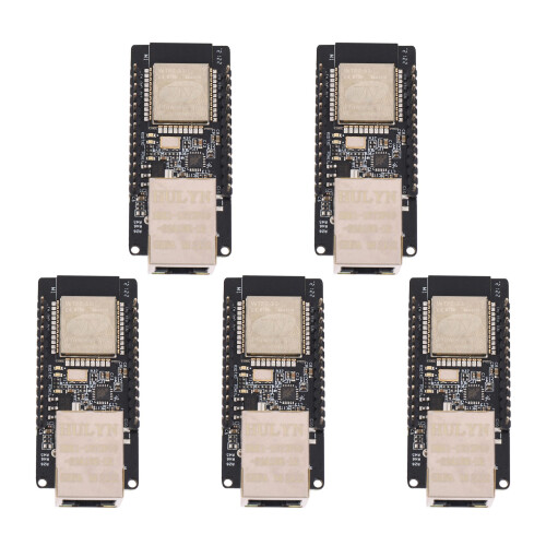 5X WT32-ETH01 Embedded Serial Port Networking Bluetooth + Wifi Combo Gateway Module