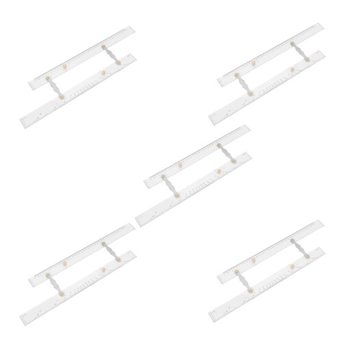 5X Marine Ruler Parallel Ruler Nautical Charts Parallel Ruler Mapping Points to Pull Parallel Ruler 450MM