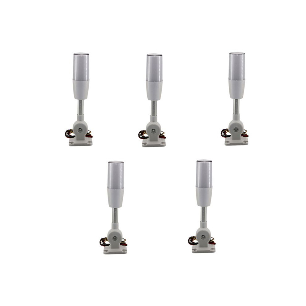 5X Tricolor Folding 24V Led Warning Lamp Alarm Led Signal Tower Caution For Cnc Machines Indicator Fault Light 4712926206393