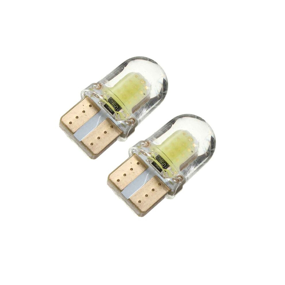 20Pc Led T10 W5w Cob Smd Canbus Silica Bright License Bulb White/Light 4713635698158
