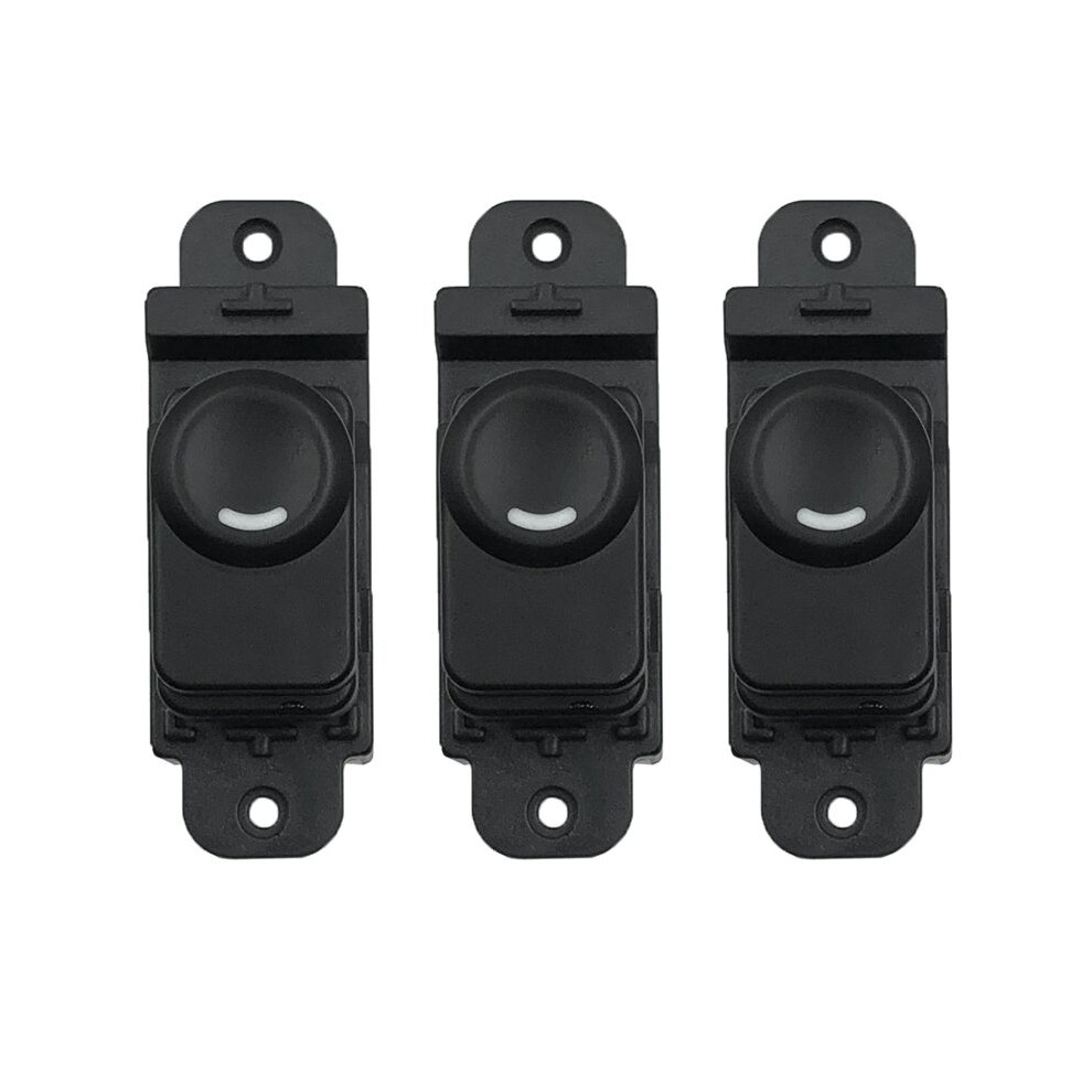 3X Window Front Right Lifter Switch Button Fit For 2011 2012 2013 2014 2015 2016 Solaris Accent ,93580-1R200, 935801R200 Black 4711493895603