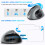 Ergonomic Vertical Mouse Rechargeable Wireless USB 2.4G for Computer Laptop Gaming Mouse Silver Gray 6