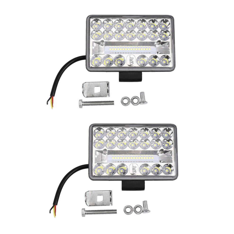 2X 4 Inch 4X4 Car Led Work 108W 36Led Bar Square Spot 12V 24V Offroad For Truck Offroad Atv Light 4714144809691