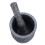 3X Granite Pattern Pestle Set Stone Herb Spice Grinder Solid Grinder Cooking Set 10