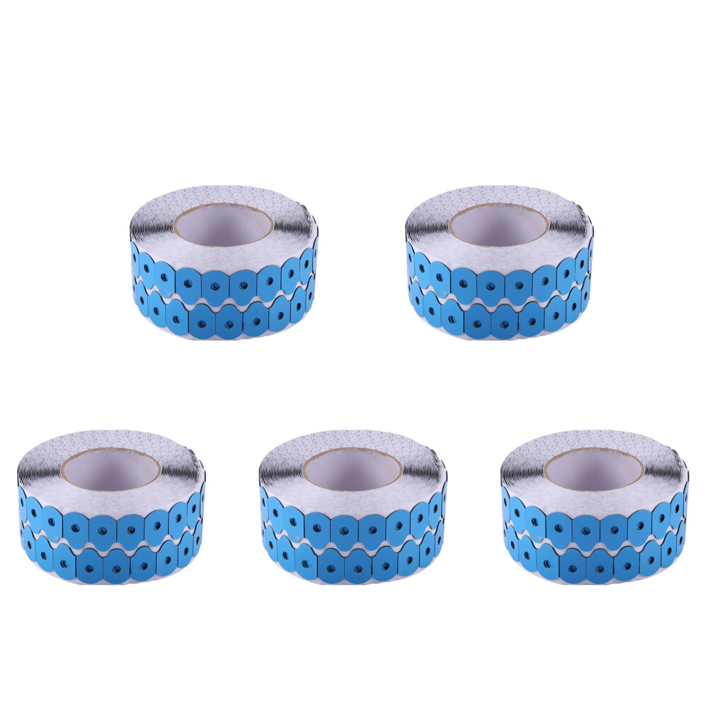 Blue 5X (1000Pcs/Roll) Blocking Pads Pastilles Adhesives Protecting Lenses Sticker Pad Eyeglasses Lens Edging Pads Optical