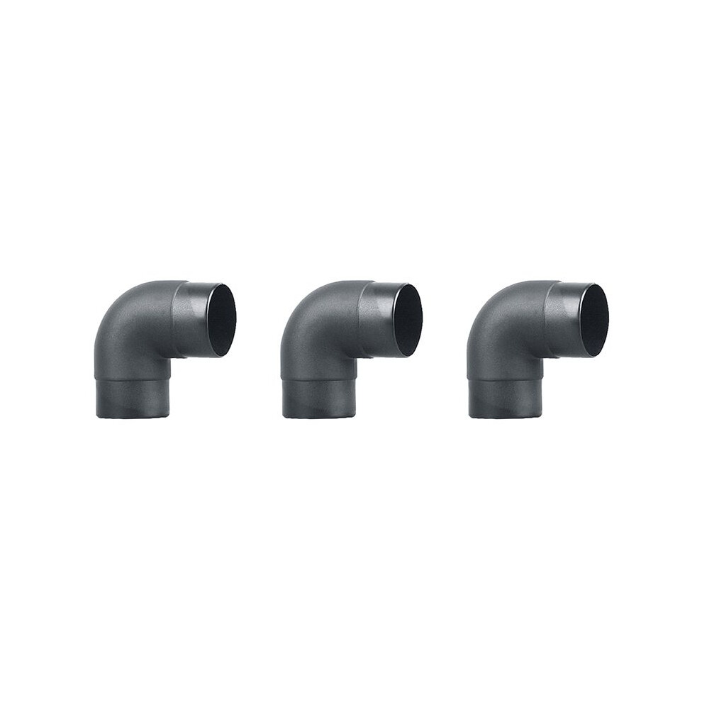 3Pcs 60Mm Car Air Heater Ducting Pipe Air Vent Outlet L Shape Elbow Bend Pipe Exhaust Connector For Webasto Eberspaecher 4711619233357