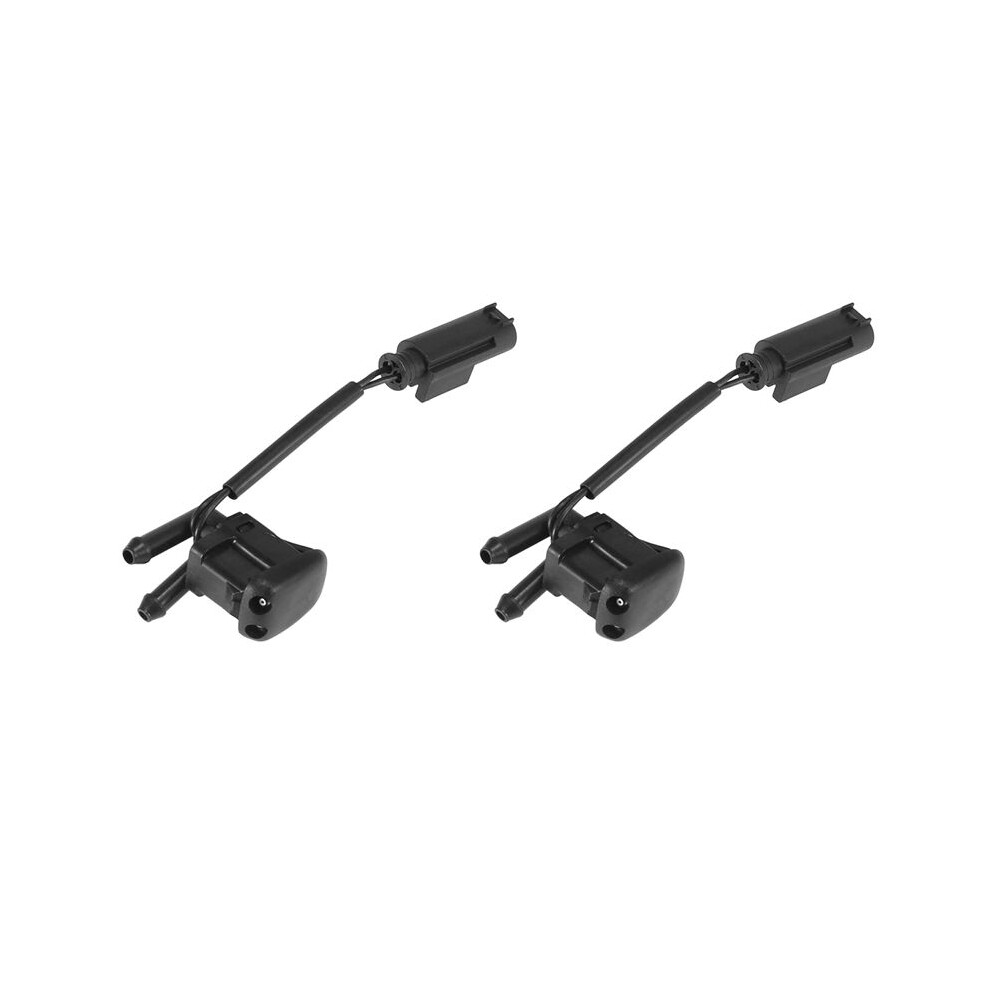 2X For -Bmw E39 5-Series 1997-2003 525I 528I 530I 540I M5 Windshield Washer Nozzle Heated Dual Inlet Squirter Jet 4711650778787