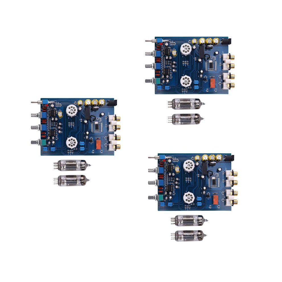 3X Ne5532 Dc12v2a Bluetooth 4.2 Hifi Preamp 6J5 Home Audio Tube Amplifier Fever Bile Preamp Tone Board 470Uf/25V 6132295085777