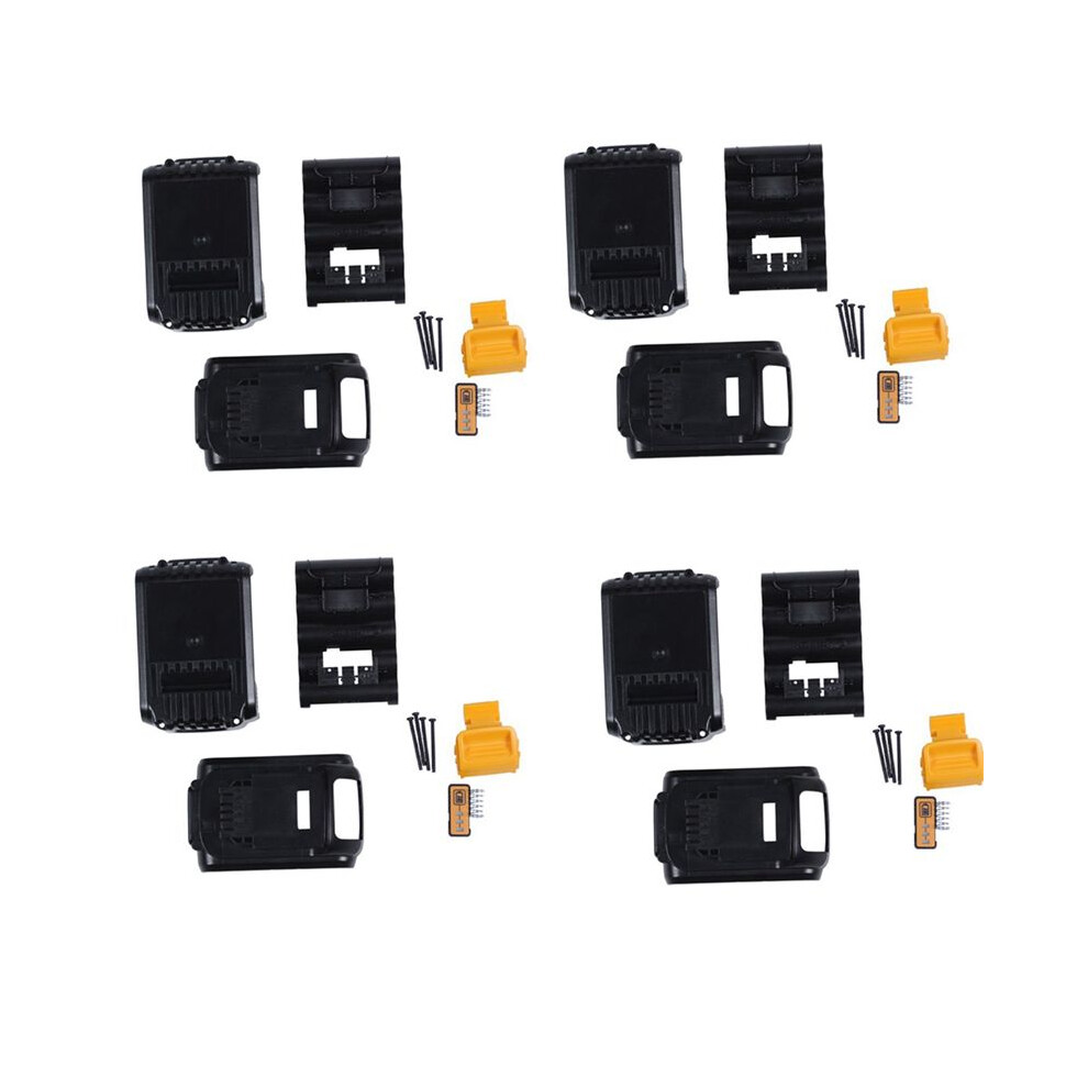 4X Dcb200 Battery Plastic Case (No Battery Cell ) For Dewalt 18V 20V 3.0Ah 4.0Ah Dcb200 Li-Ion Battery 4712522576944