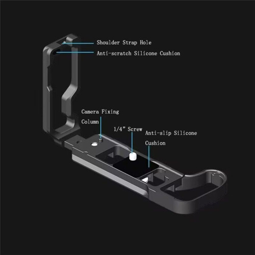 Extendable Arca L-Bracket with Dual Arca Style Plate Fixing Column Battery Compartment Trigger for  Z8 Camera 1