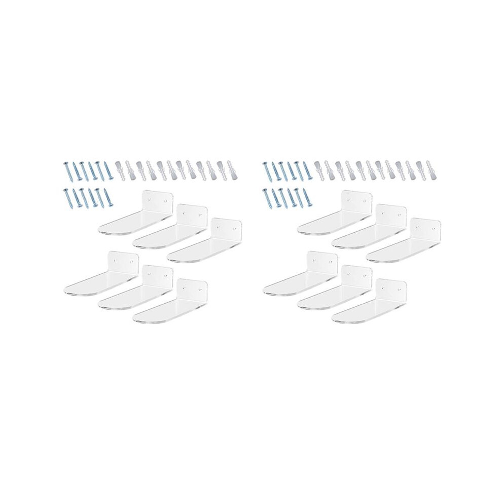 Floating Shoe Display Stand - 12 Shoe Shelf For Wall - Sneaker Levitation Display Shoe Wall Shelf 6132295069494