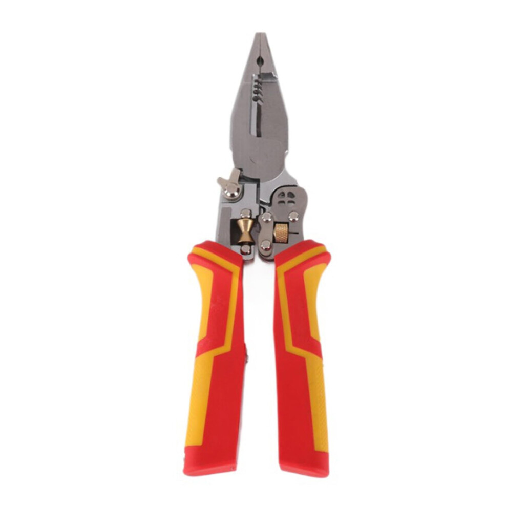 Wire Stripping Pliers 9In1 Multifunctional Electrician Pliers With Voltage Measurement Ergonomic Handle 9365049370790