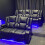 Orlando 3 + 2 Electric Recliner Sofa Set- Black 2