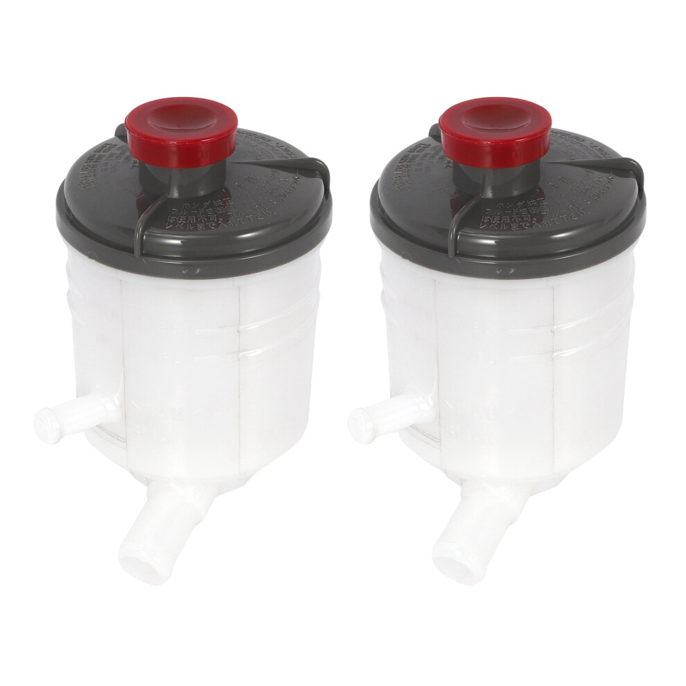 2X Power Steering Pump Fluid Reservoirs Oiler Oil Tank For Honda Civic 2006 2007 2008 2009 2010 2011 Fa1 53701-Snv-P01 White/Black 6132964797505