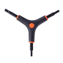 Practical 3way hex key, Ytype, wearresistant hex key, bicycle key, nonslip grip Ref: 4689
