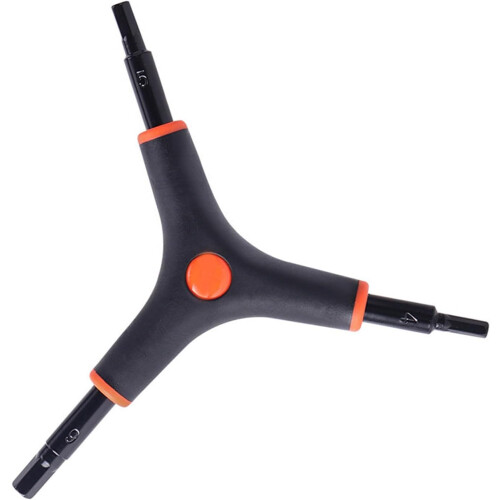 Practical 3way hex key, Ytype, wearresistant hex key, bicycle  key, nonslip grip Ref: 4689 1