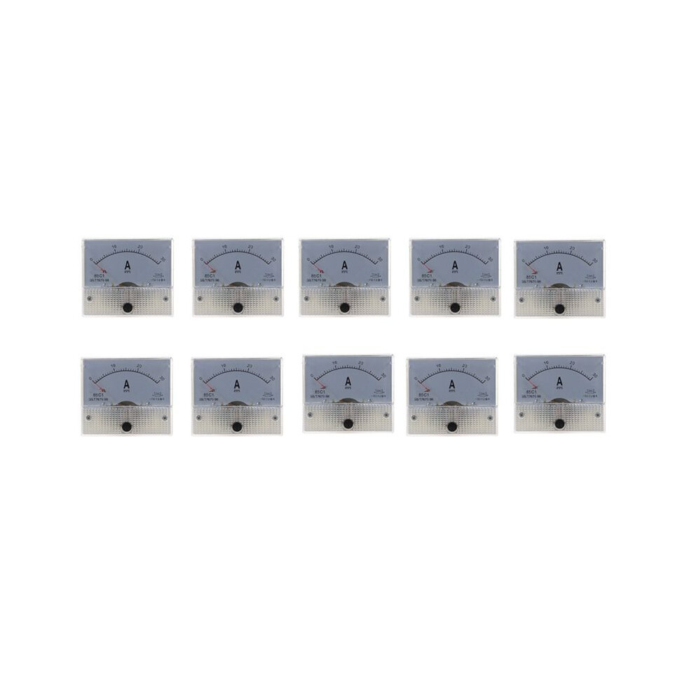 10X 85C1 Analog Current Panel Meter Dc 30A Amp Ammeter 4713576829277