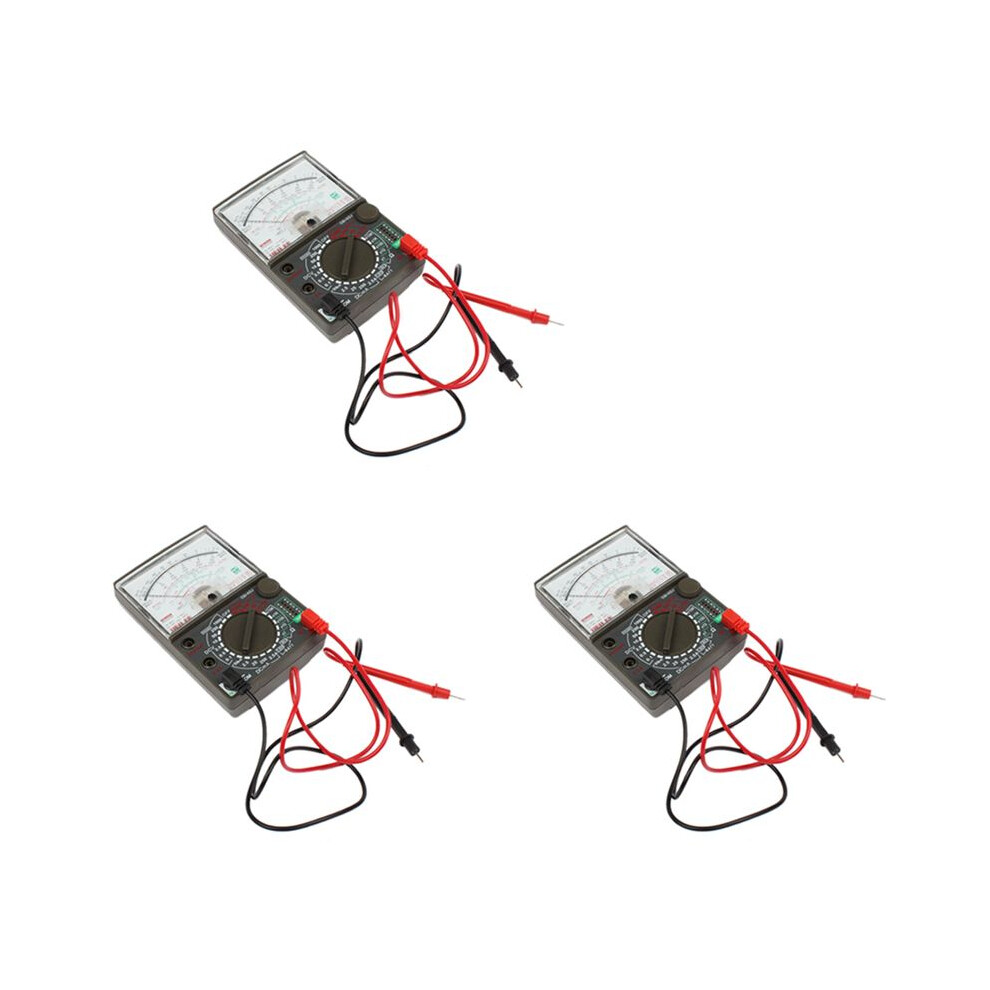3X Analog Multimeter De-960Tr Ac Dc Volt Ohm Current Testing Electrical Multitester 4711650728553