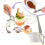 Culinary Drawing Decorating Spoon Set with Kitchen Non Stick Loaf Pan Banana Bread Baking Bakeware Cookware Tray 8
