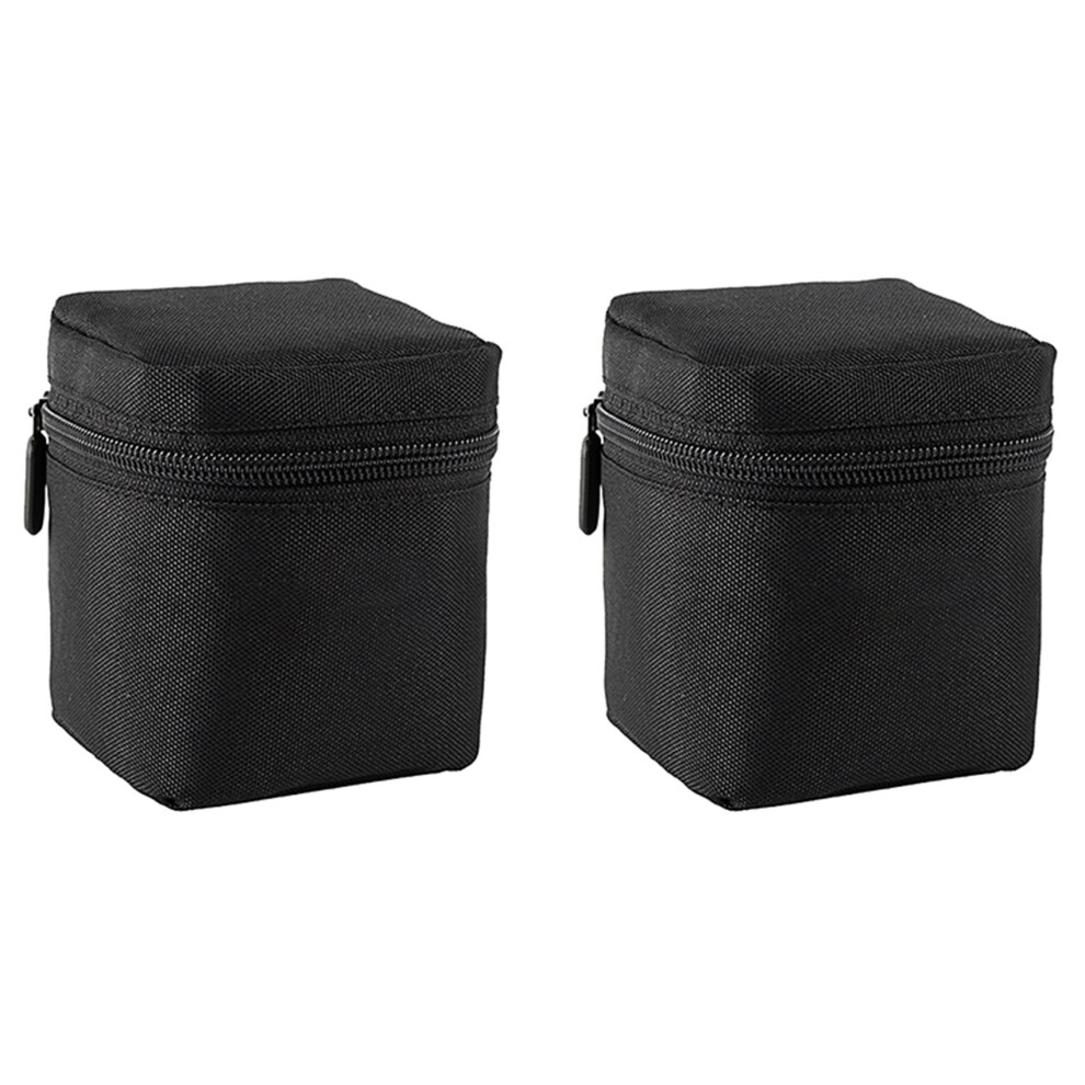 2X Camera Lens Bag Dslr Padded Thick Shockproof Protective Pouch Case Lens Pouch For Dslr Camera 4711346329231